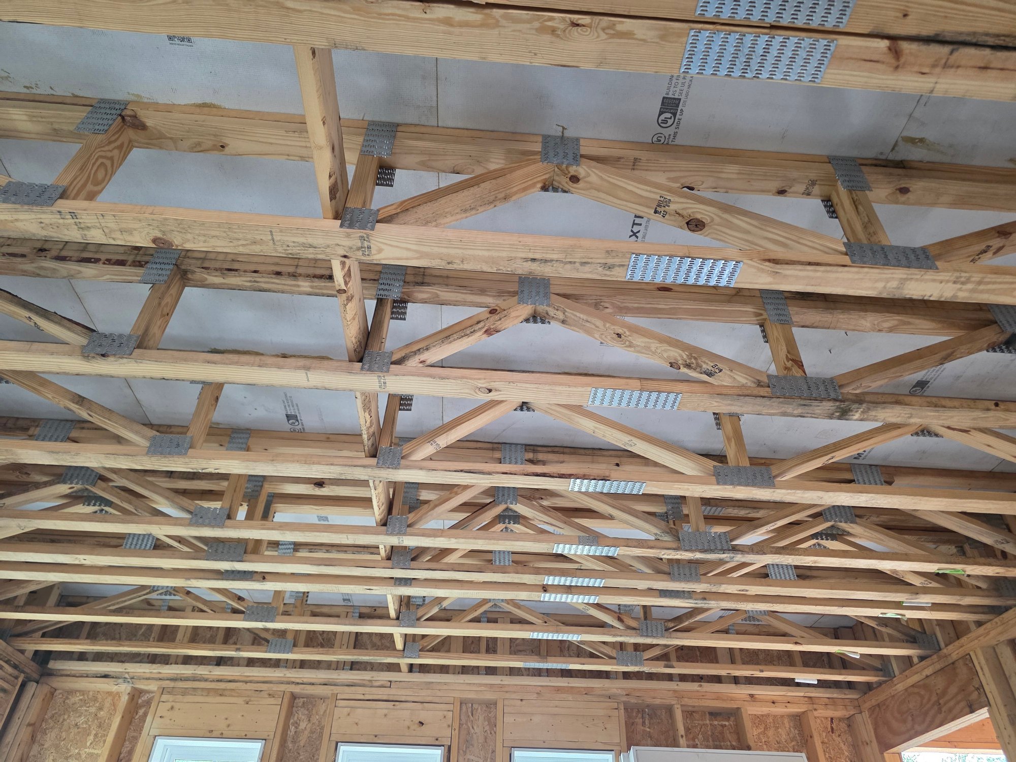 MAXTERRA structural floor panels installed over wood floor trusses at Brookside Reserve