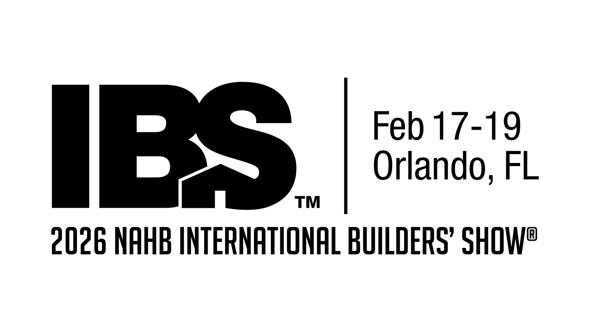 NAHB International Builders’ Show 2026 logo