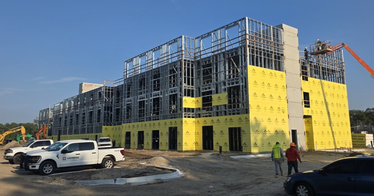 Home2 Suites by Hilton under construction in St. Johns, Florida